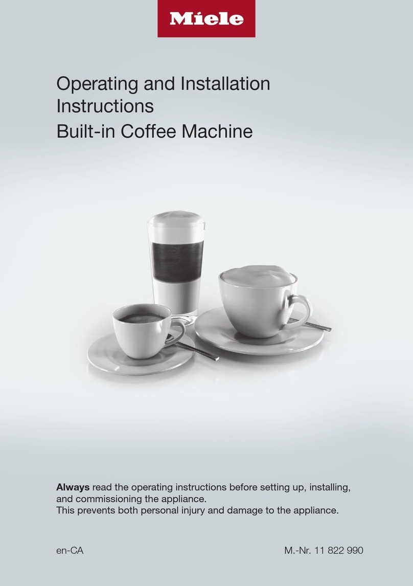 Miele CVA7845CST User manual