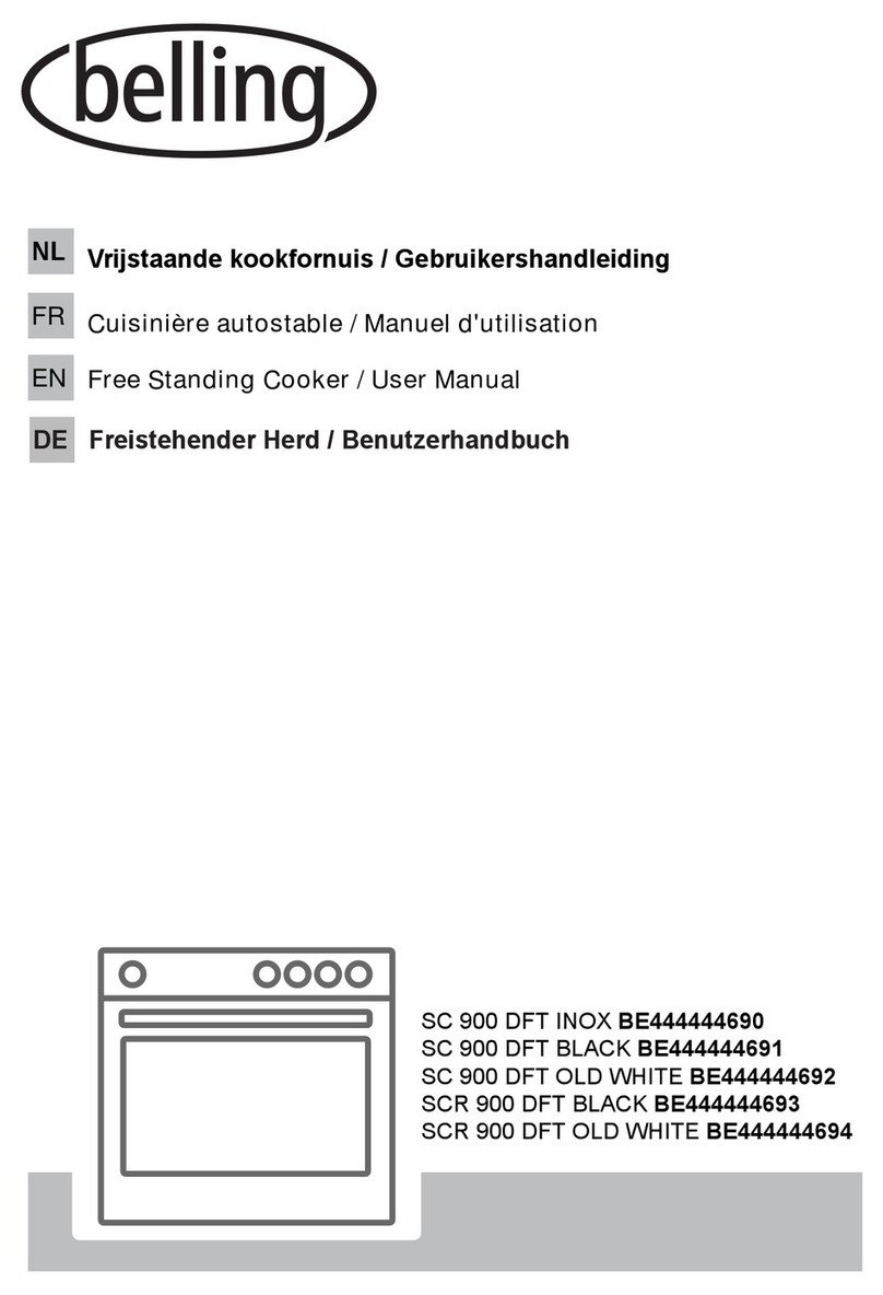 Belling SC 900 DFT INOX User manual
