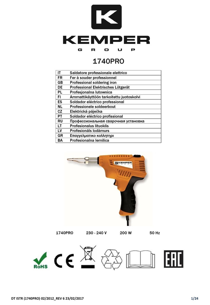 Kemper 1740PRO User manual