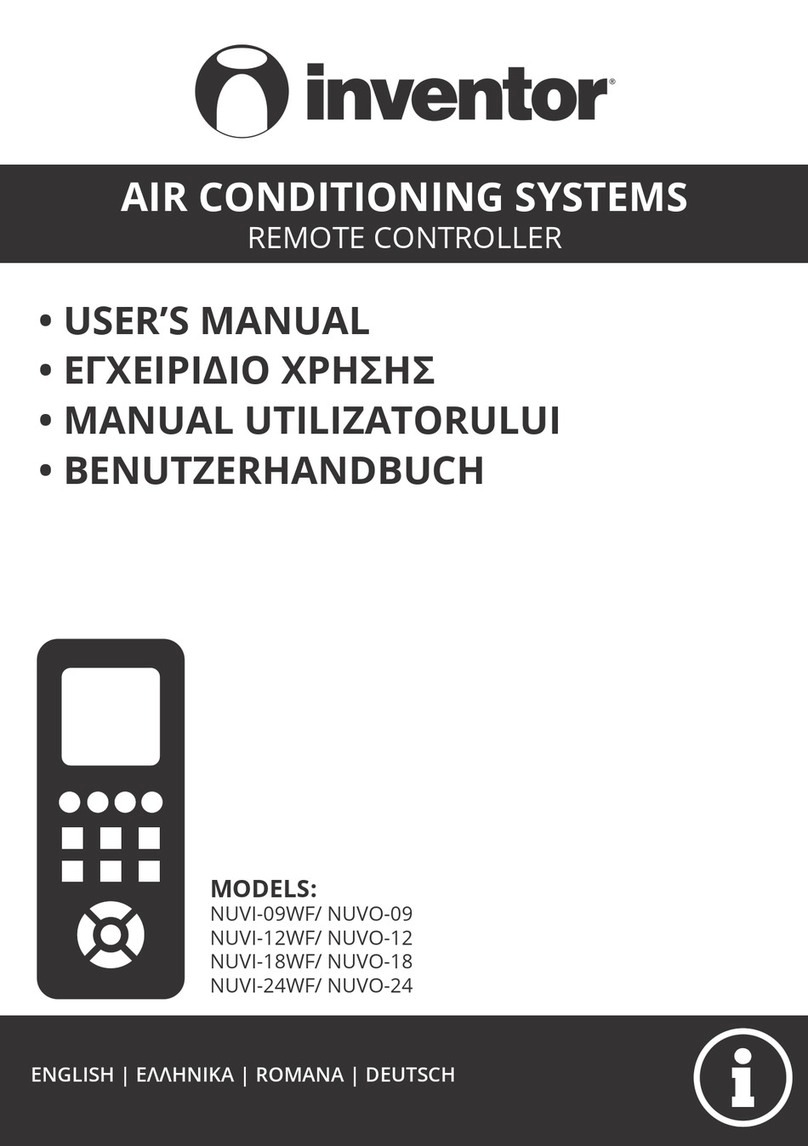 INVENTOR NUVO-09 User manual