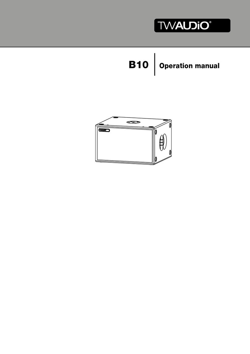 TW Audio B10 Operation manual TW Audio B10 Operation manual