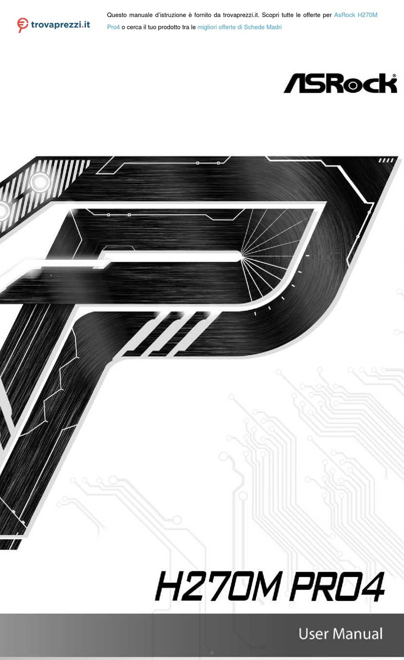 ASROCK H270M Pro4 user manual