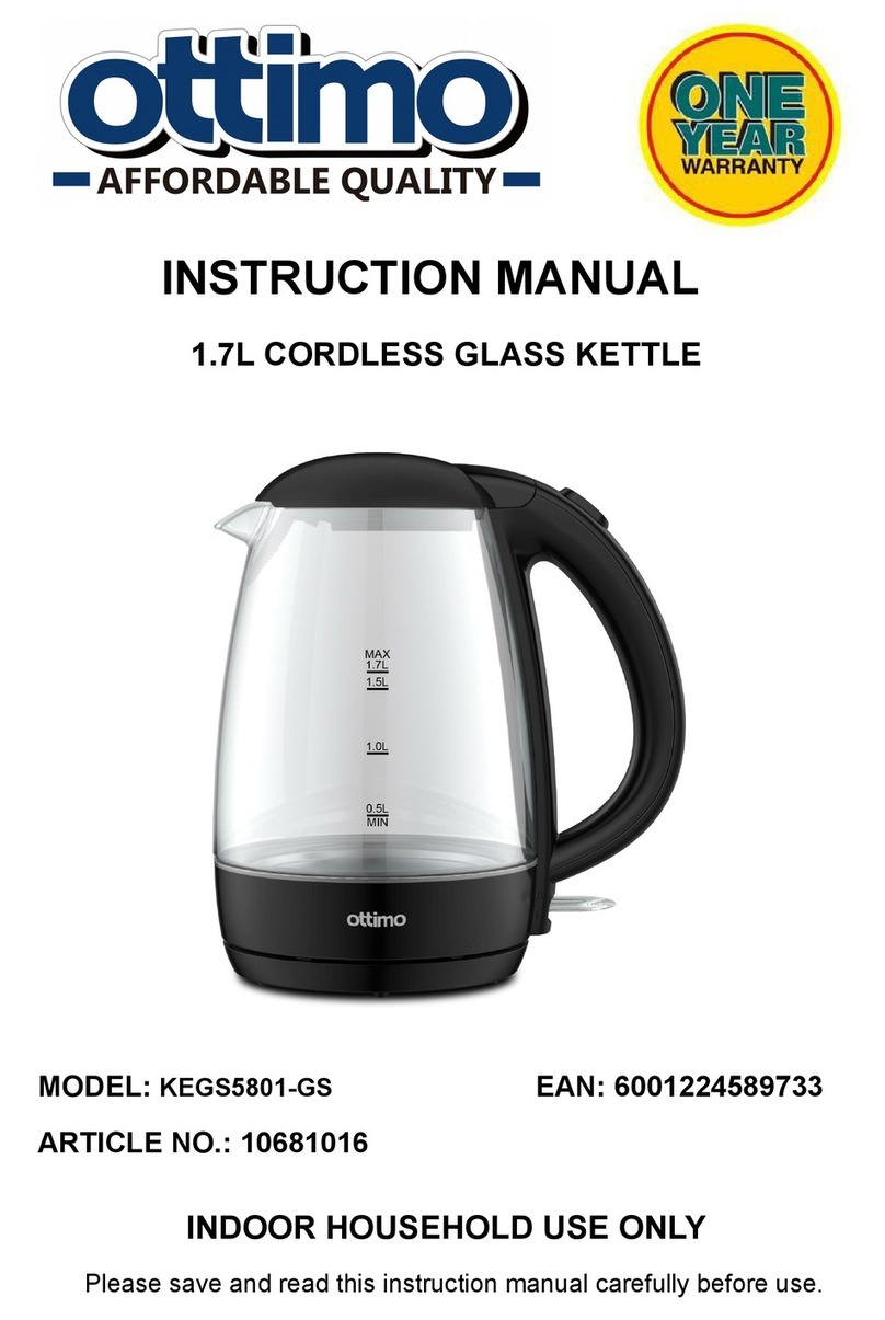 ottimo KEGS5801-GS User manual