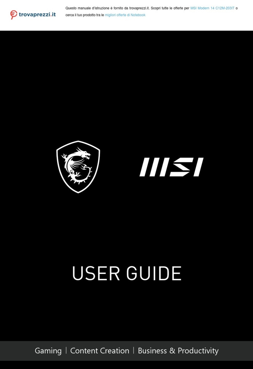MSI C12M-203IT User manual