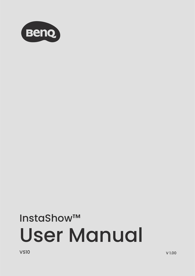 BenQ InstaShow VS10 User manual BenQ InstaShow VS10 User manual