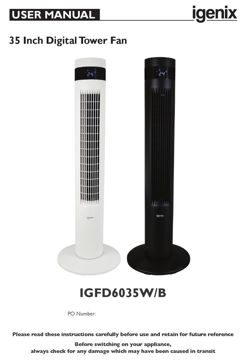 iGenix IGFD6035W User manual iGenix IGFD6035W User manual