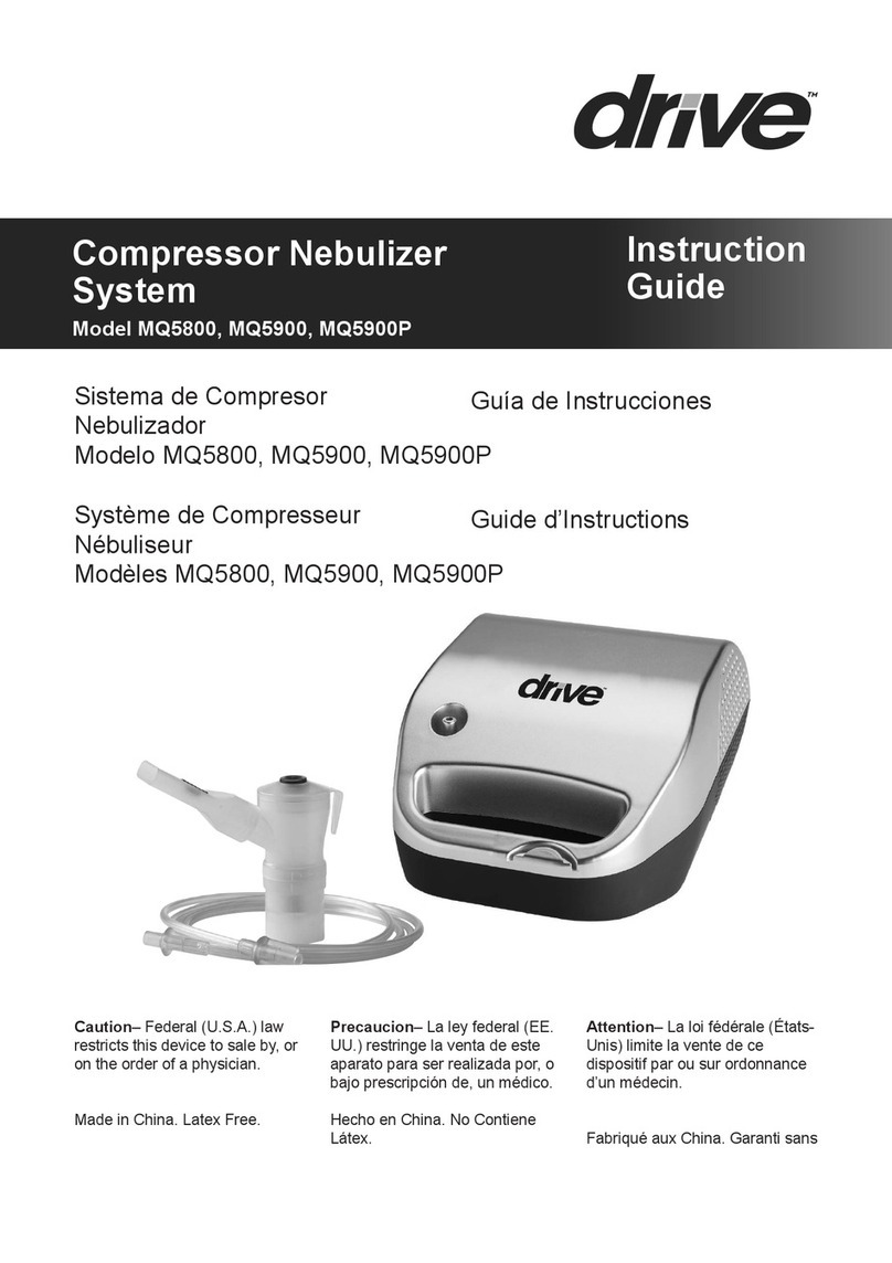 Drive Medquip MQ5900P Instruction guide