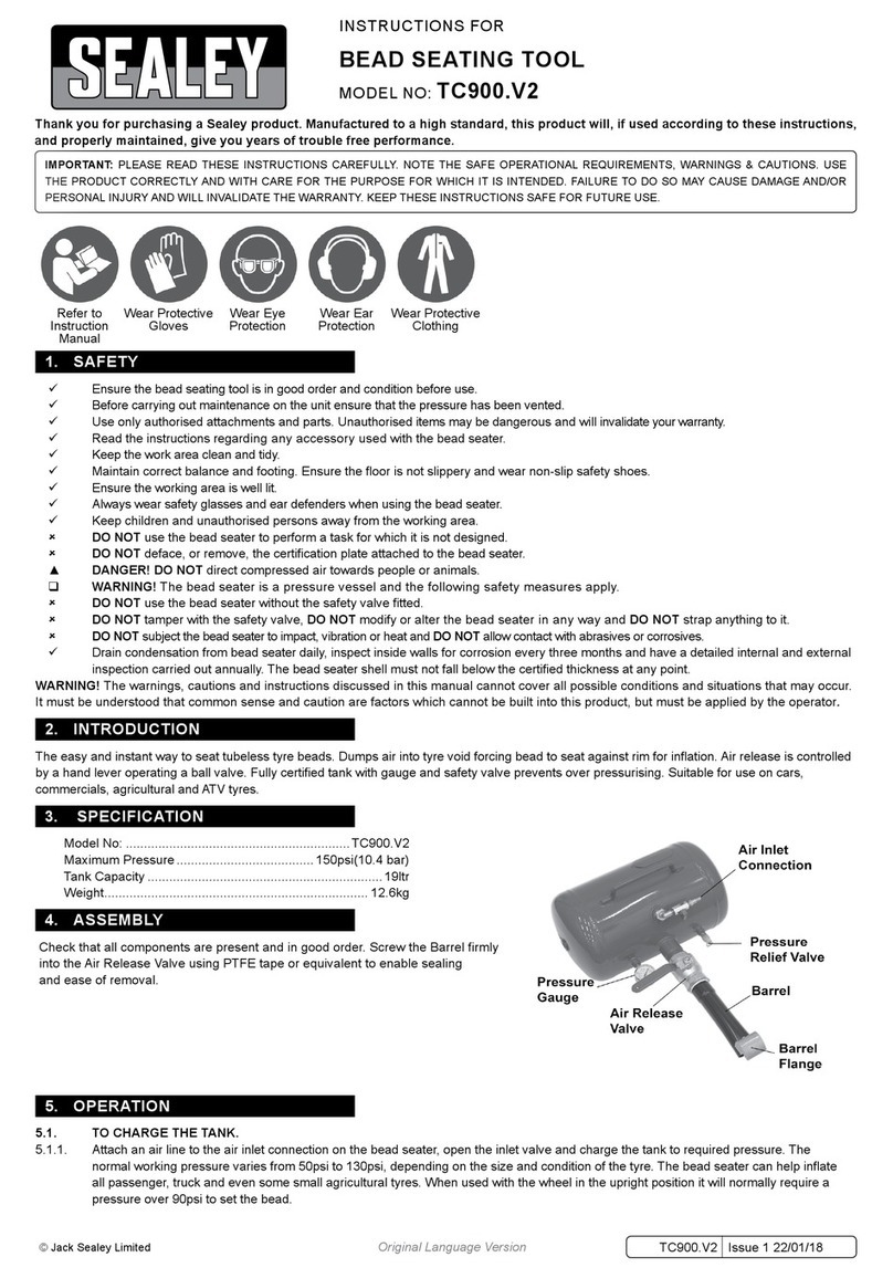 Sealey TC900.V2 instructions