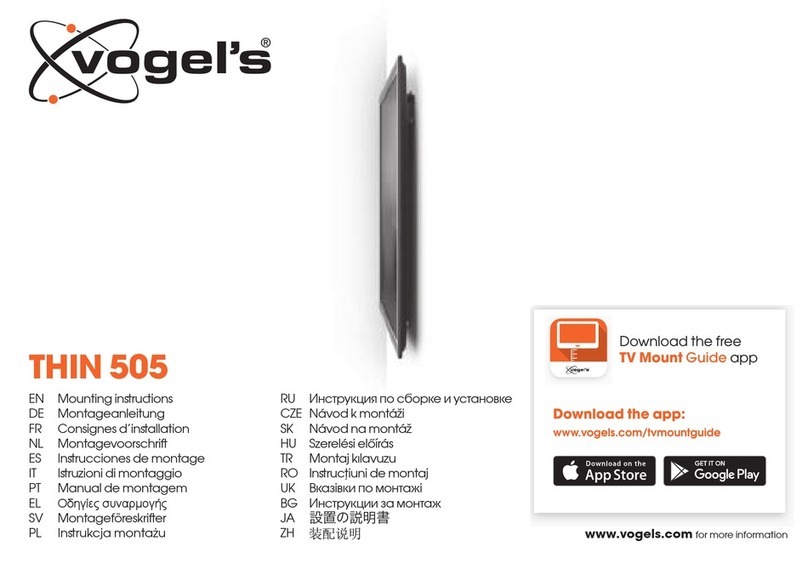 VOGELS THIN 505 User manual