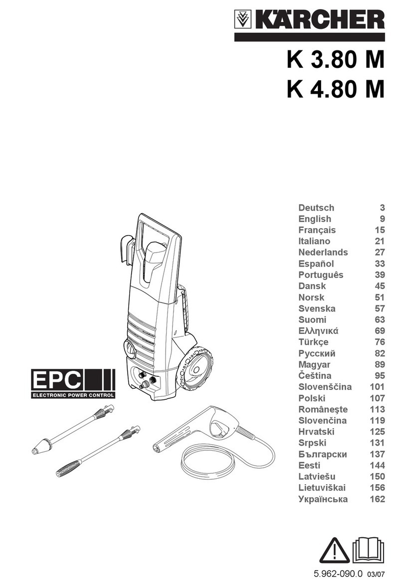 Kärcher K 3.95 M User manual