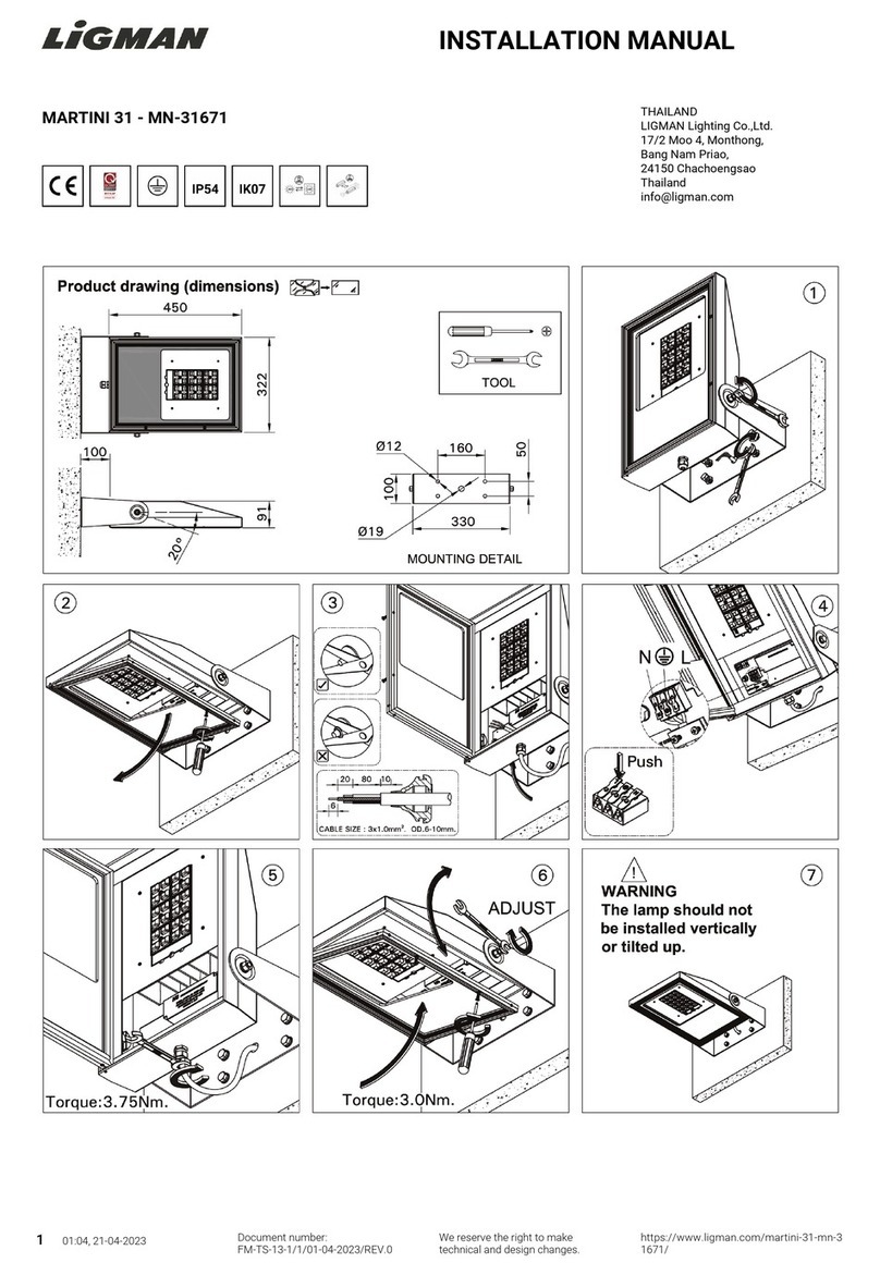 LIGMAN MN-31671 User manual