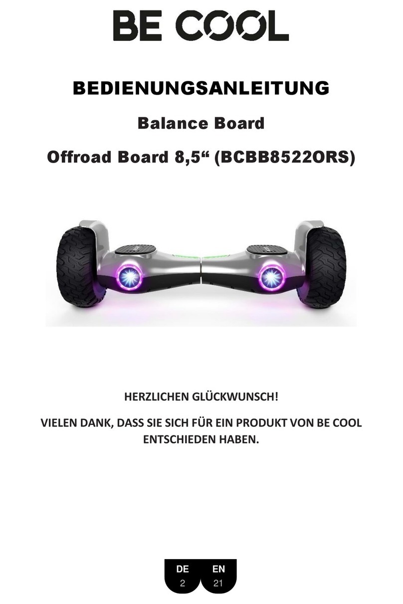 Be Cool Offroad Board 8,5 manual