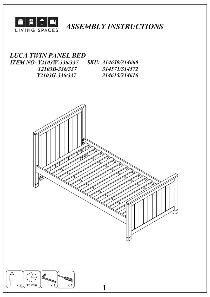 Living Spaces Y2103W-336 User manual