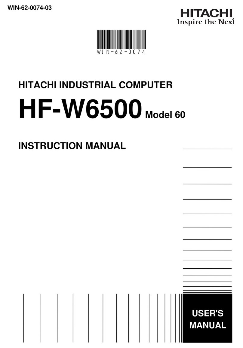 Hitachi HF-W6500 User manual