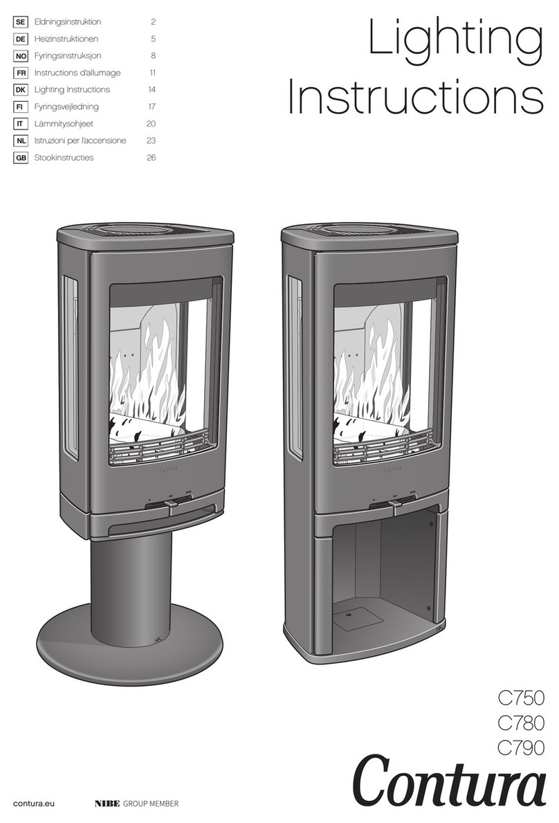 Nibe Contura C750 User manual