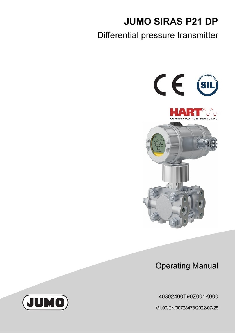 JUMO SIRAS P21 DP User manual