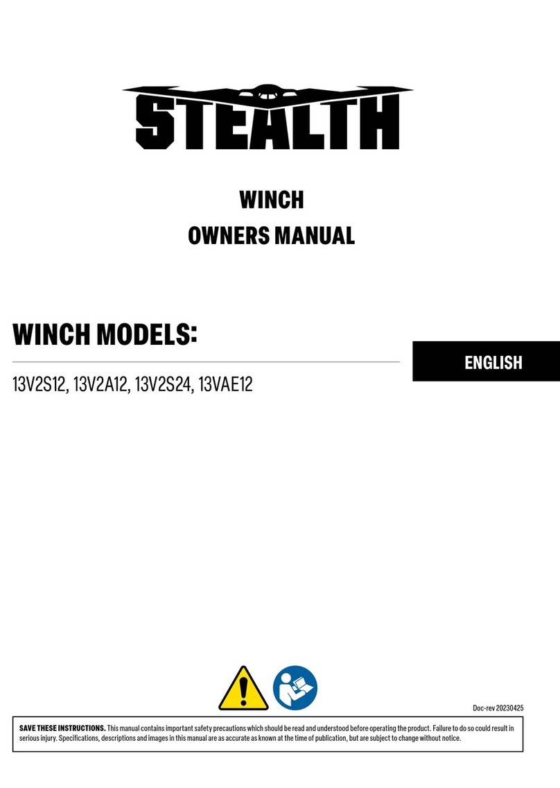 Stealth 13V2S12 User manual