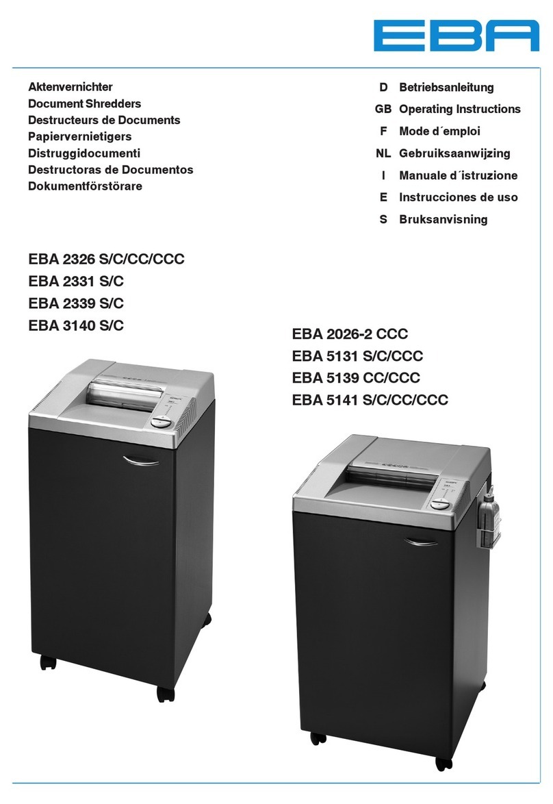 Krug & Priester EBA 3140 S/C operating instructions