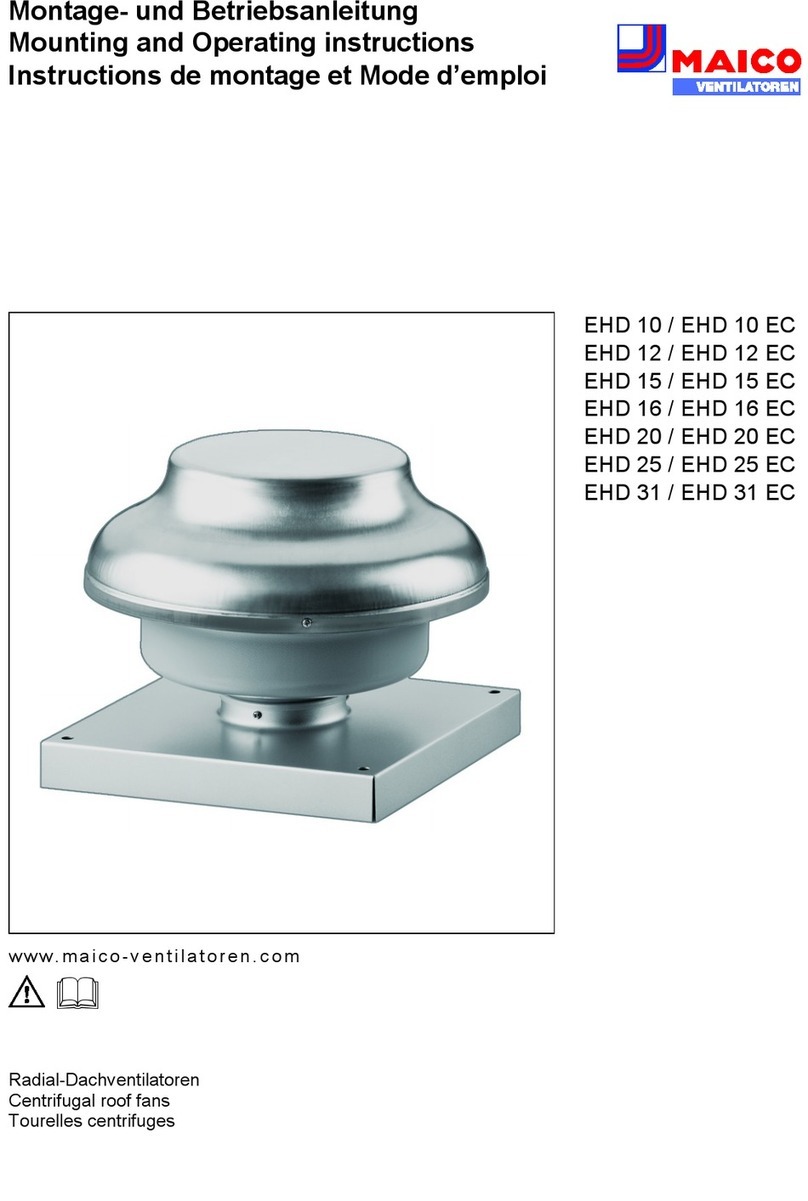 Maico EHD 10 EC Service manual