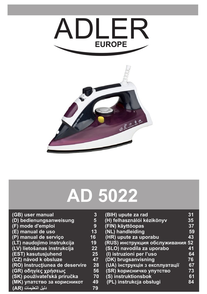 Adler Europe AD 5022 user manual