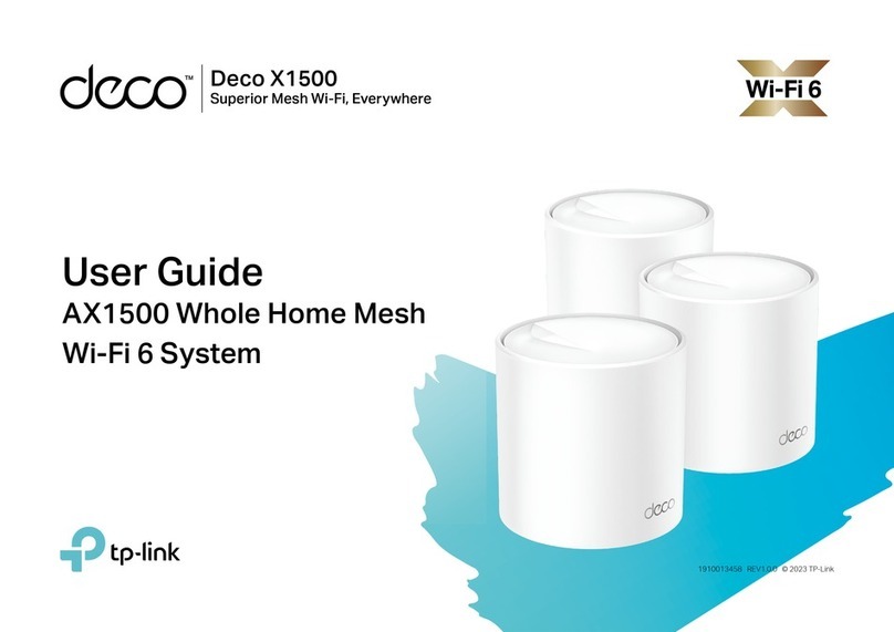 TP-Link X1500 User manual