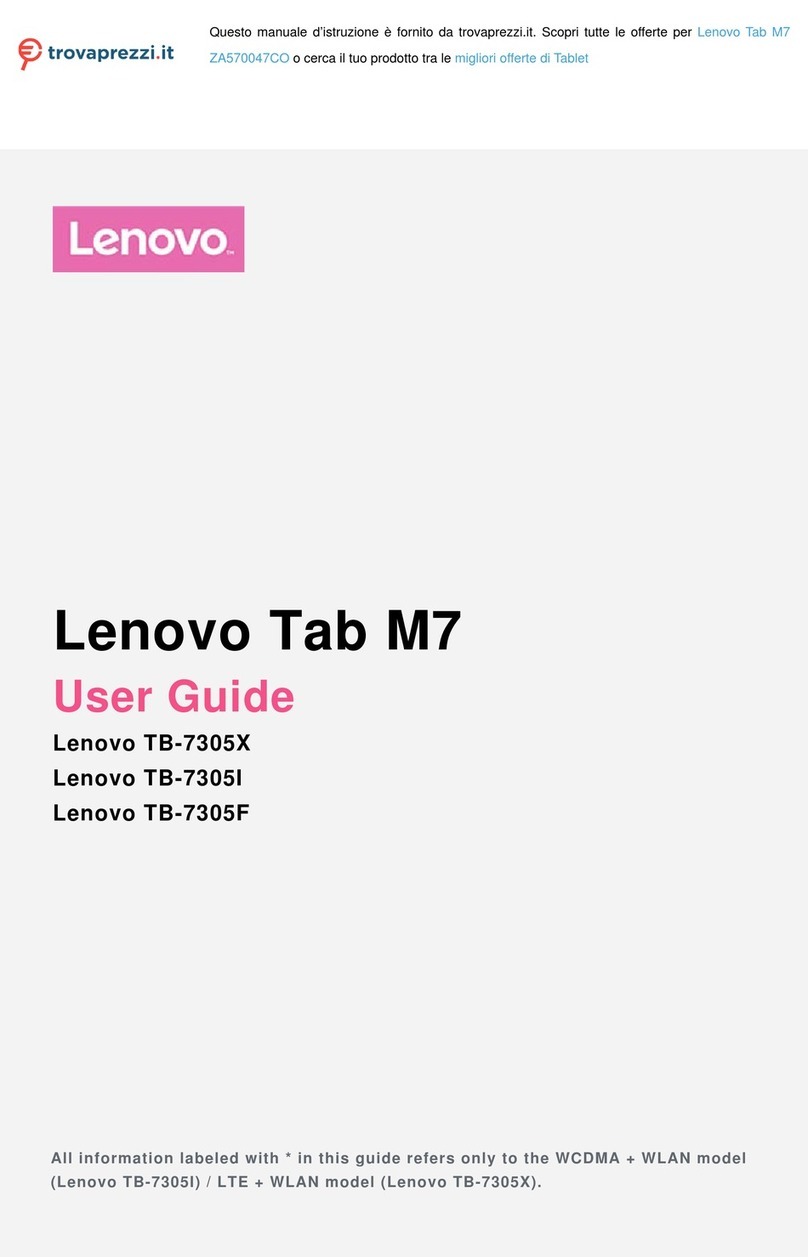 Lenovo ZA570047CO User manual