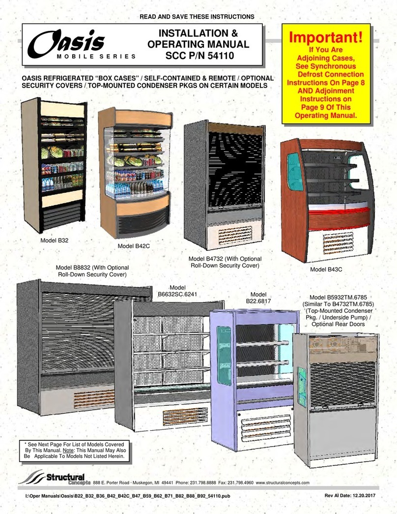 Structural Concepts Oasis B4732 Installation instructions