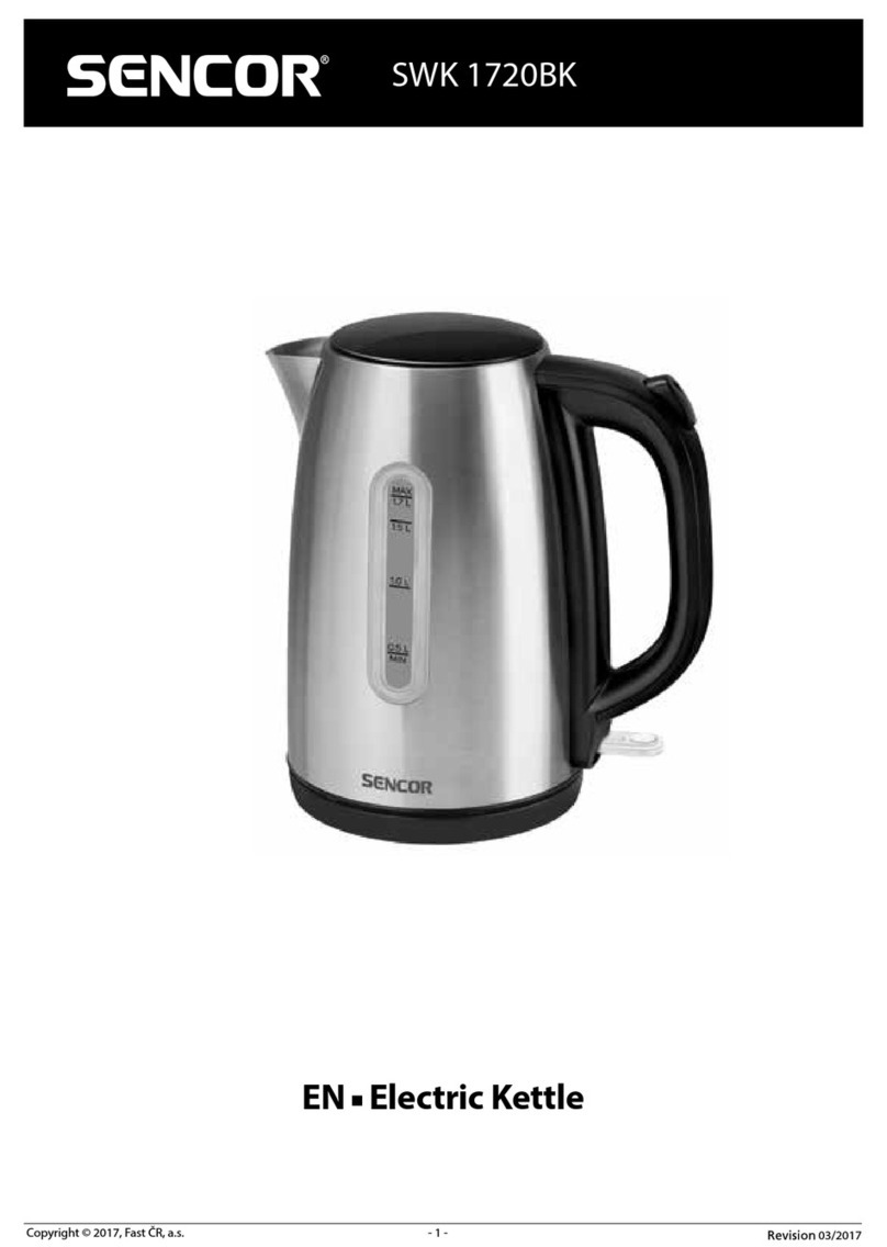 Sencor SWK 1720BK manual