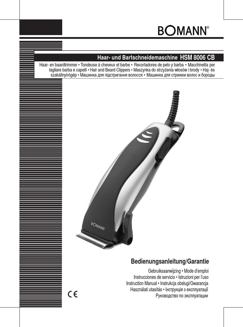 BOMANN HSM 8006 CB instruction manual
