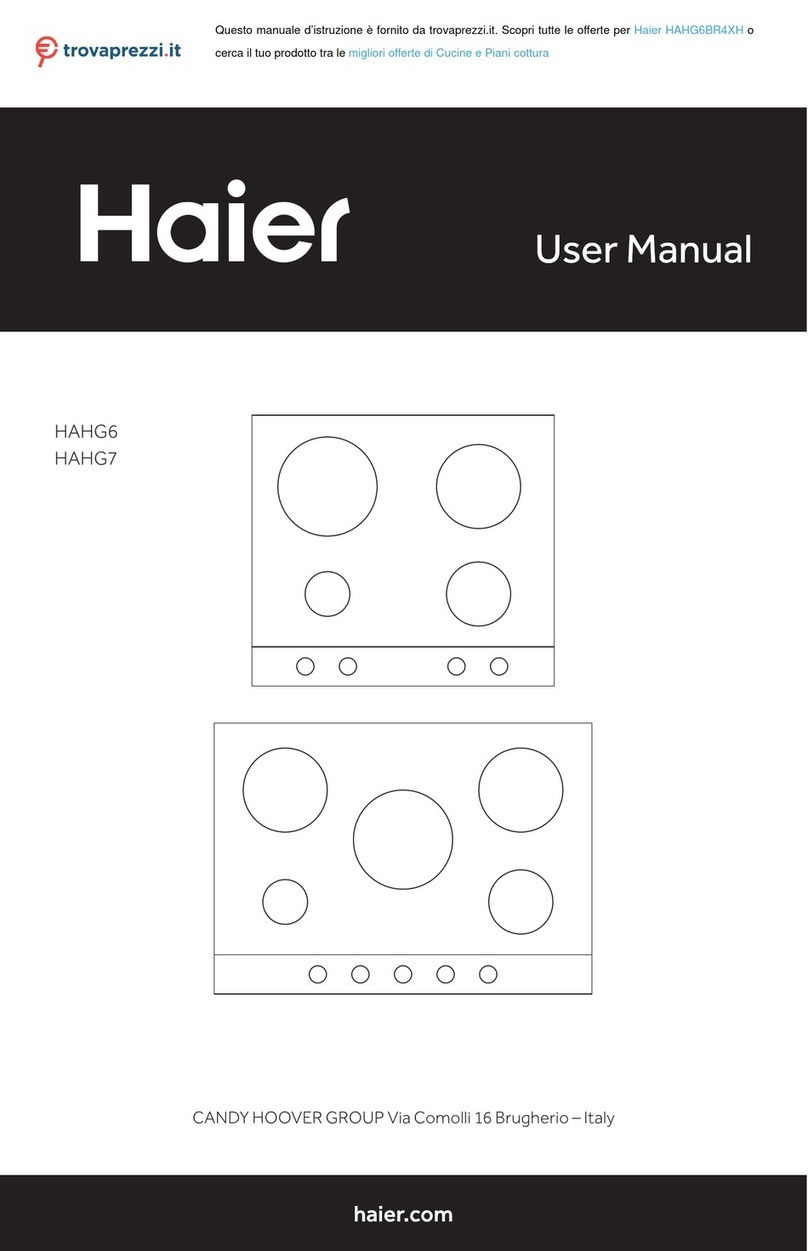 Haier HAHG6BR4XH User manual