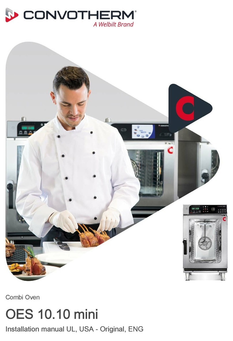 Welbilt Convotherm OES 10.10 mini easyTouch installation manual