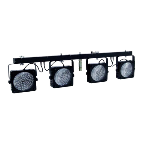 EuroLite LED KLS-100 Lightset, including Case user manual
