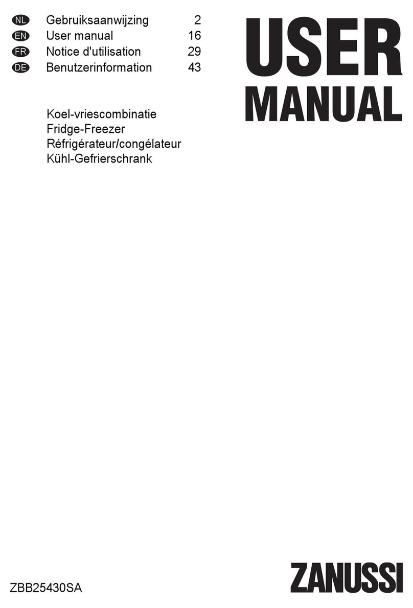 Zanussi ZBB25430SA User manual