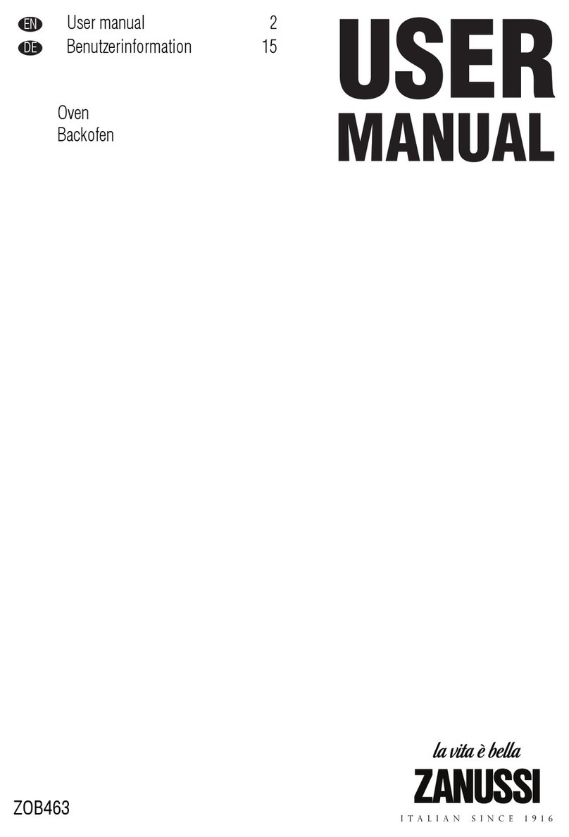 Zanussi ZOB 463 user manual