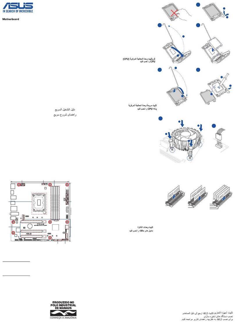 Asus PRIME B760M-A WIFI D4 quick start guide