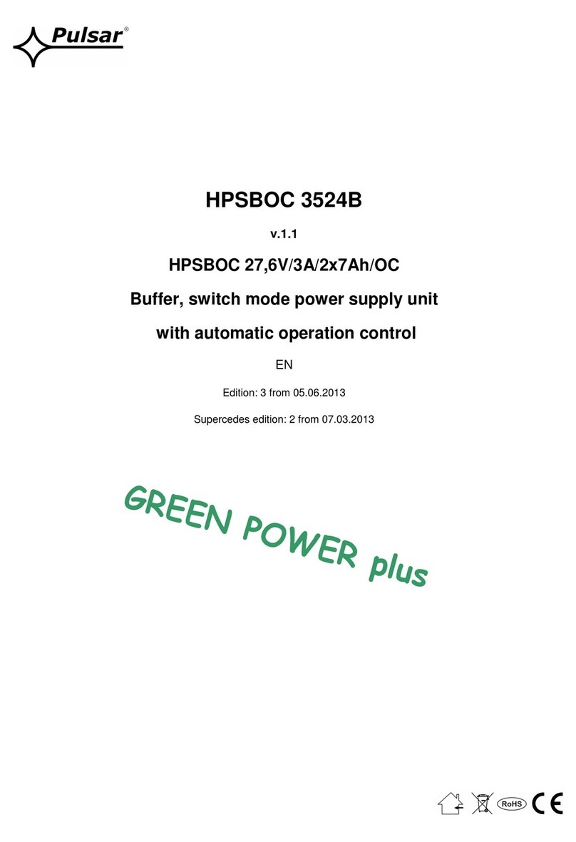 Pulsar HPSBOC 3524B User manual