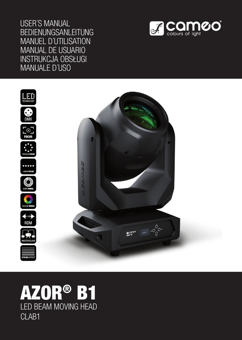 Cameo AZOR B1 User manual