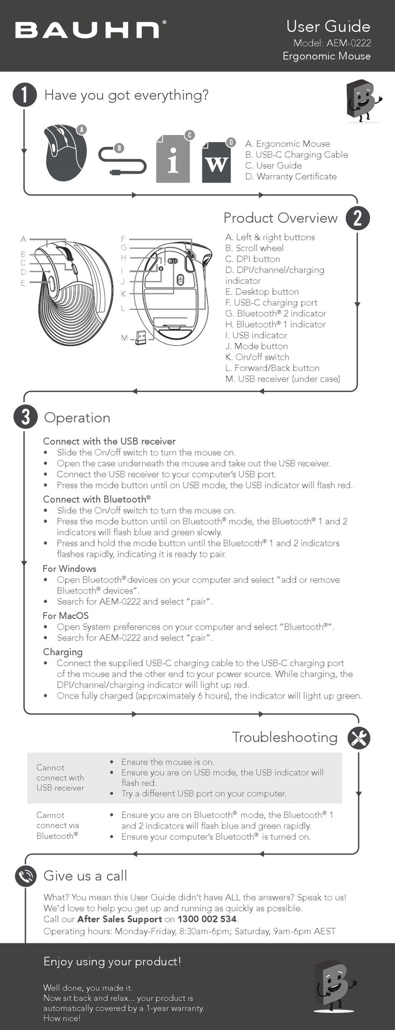 Bauhn AEM-0222 user guide