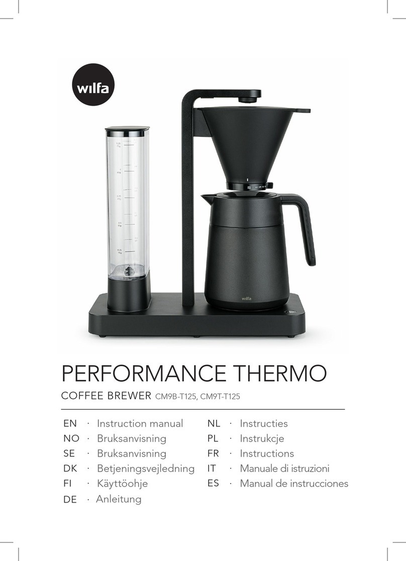 Wilfa PERFORMANCE THERMO User manual