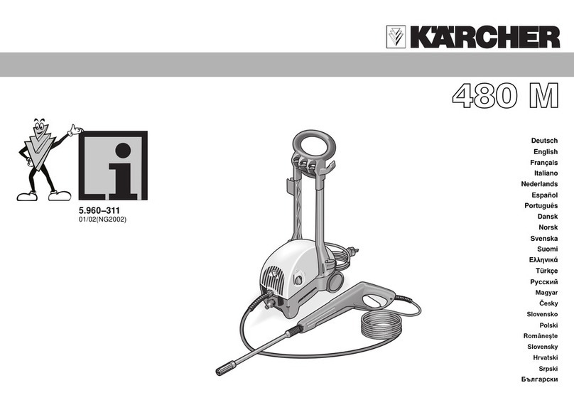 Kärcher 480 M User manual