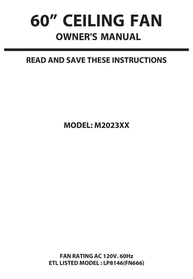 Savoy House M2023 Series owner's manual