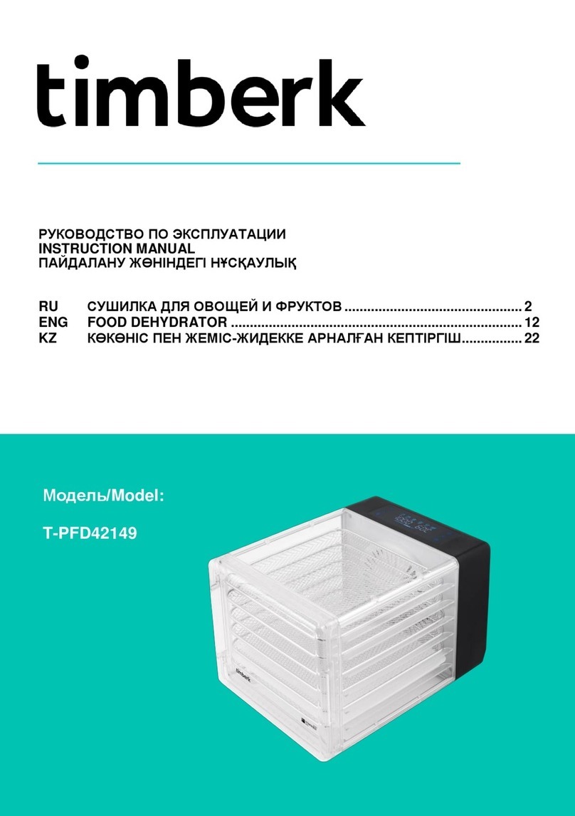 Timberk T-PFD42149 instruction manual