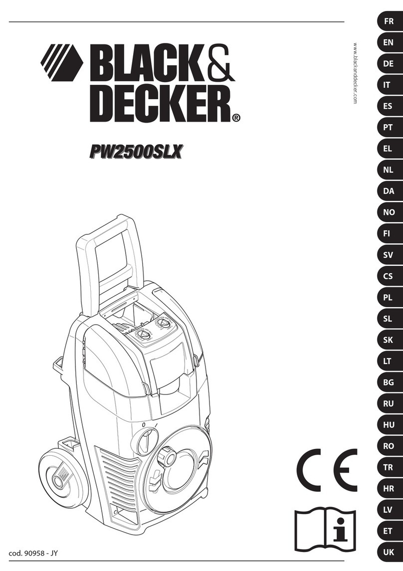 Black & Decker PW2500SLX manual