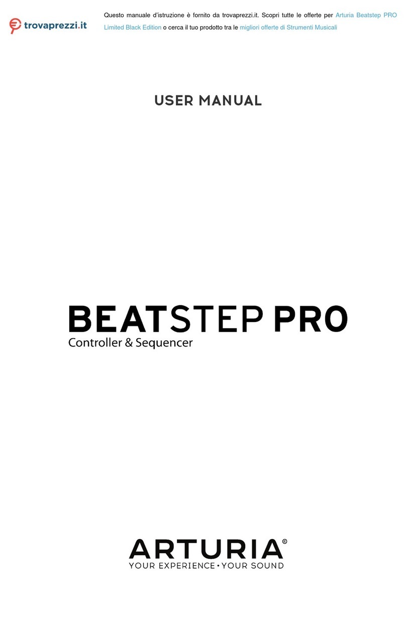 Arturia beatstep pro User manual