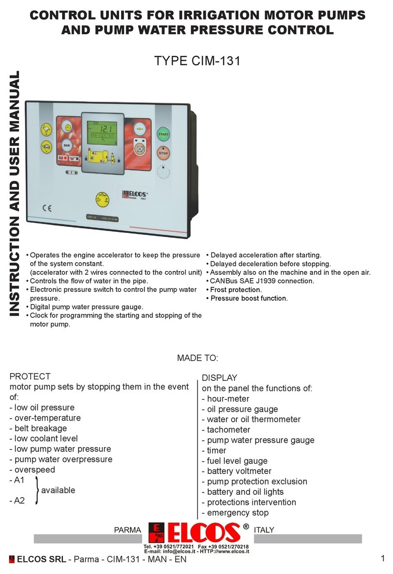 ELCOS CIM-131 Instruction Manual