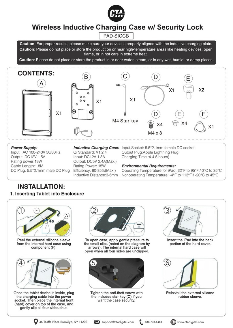 CTA PAD-SICCB User manual