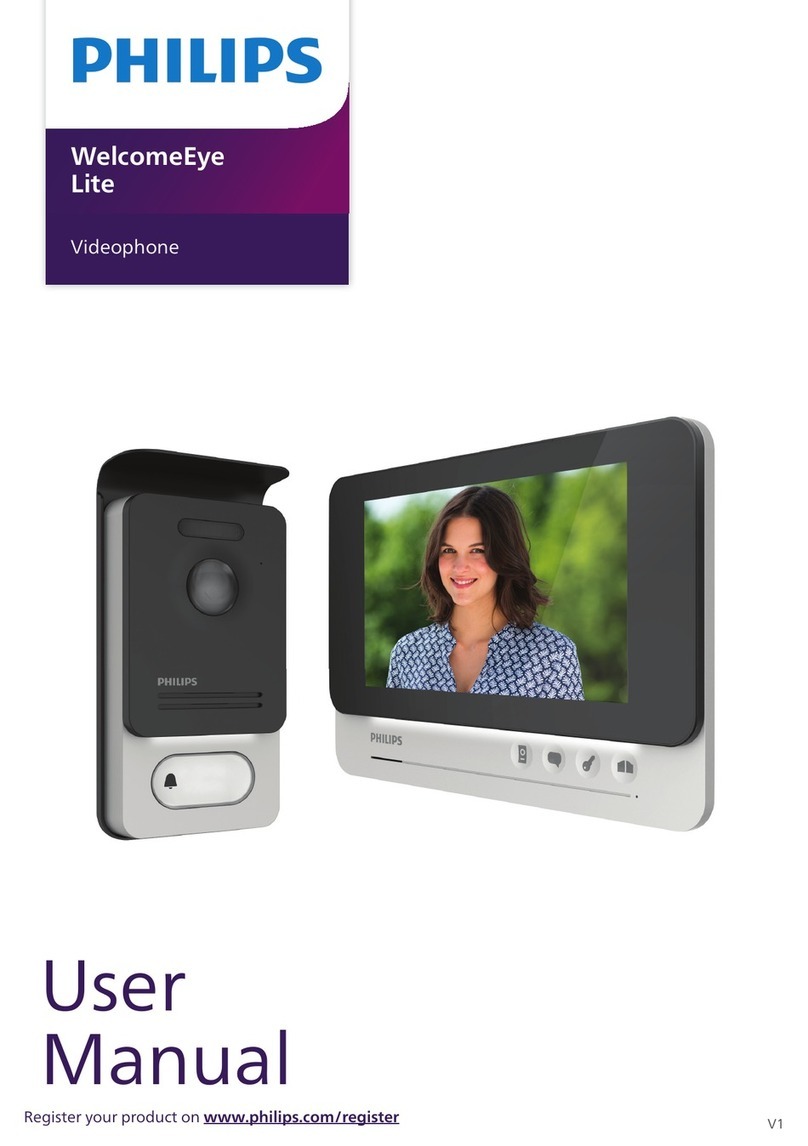 Philips WelcomeEye Lite User manual