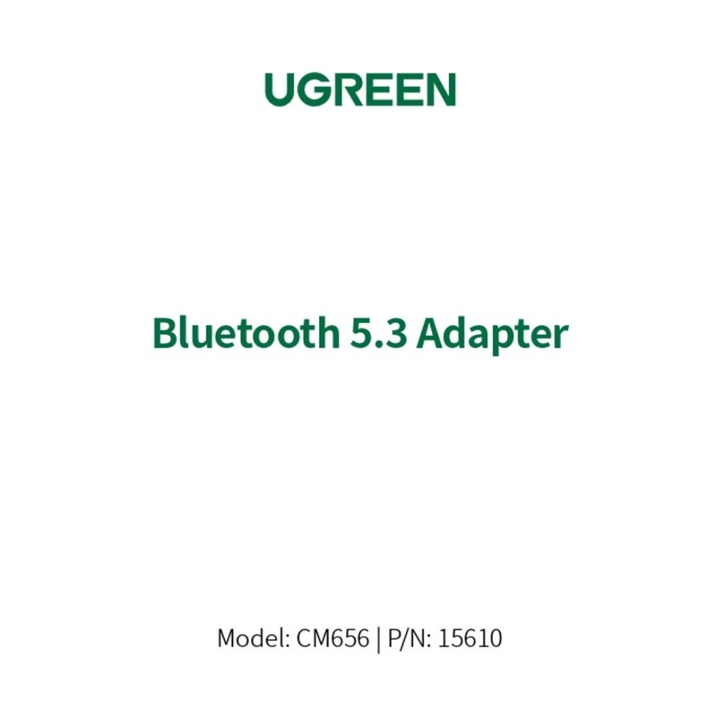 UGREEN CM656 manual