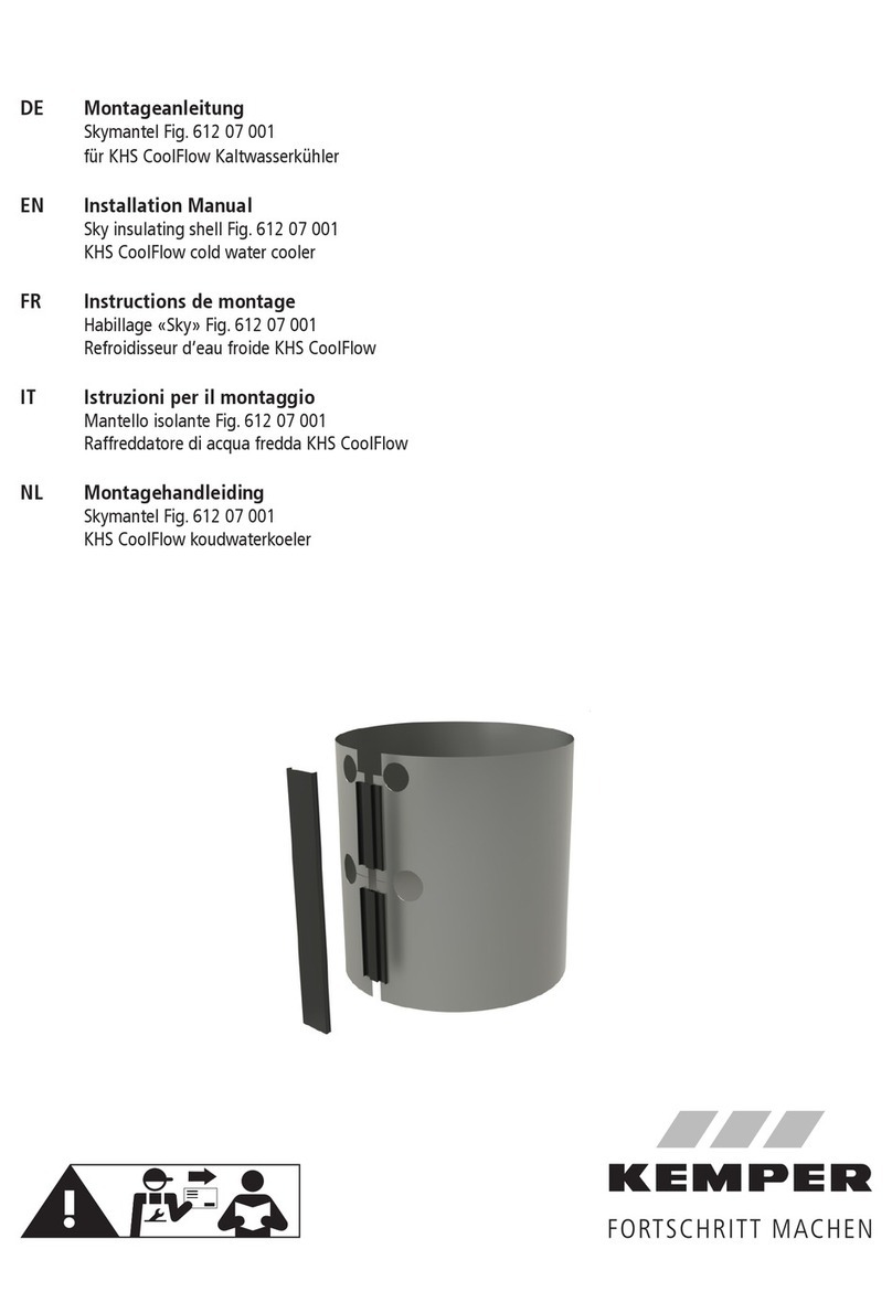 Kemper 612 07 001 User manual