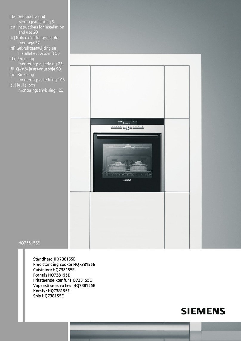 Siemens HQ738155E User manual